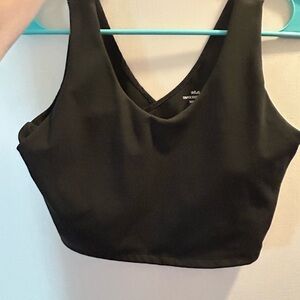 White Birch Black Bra